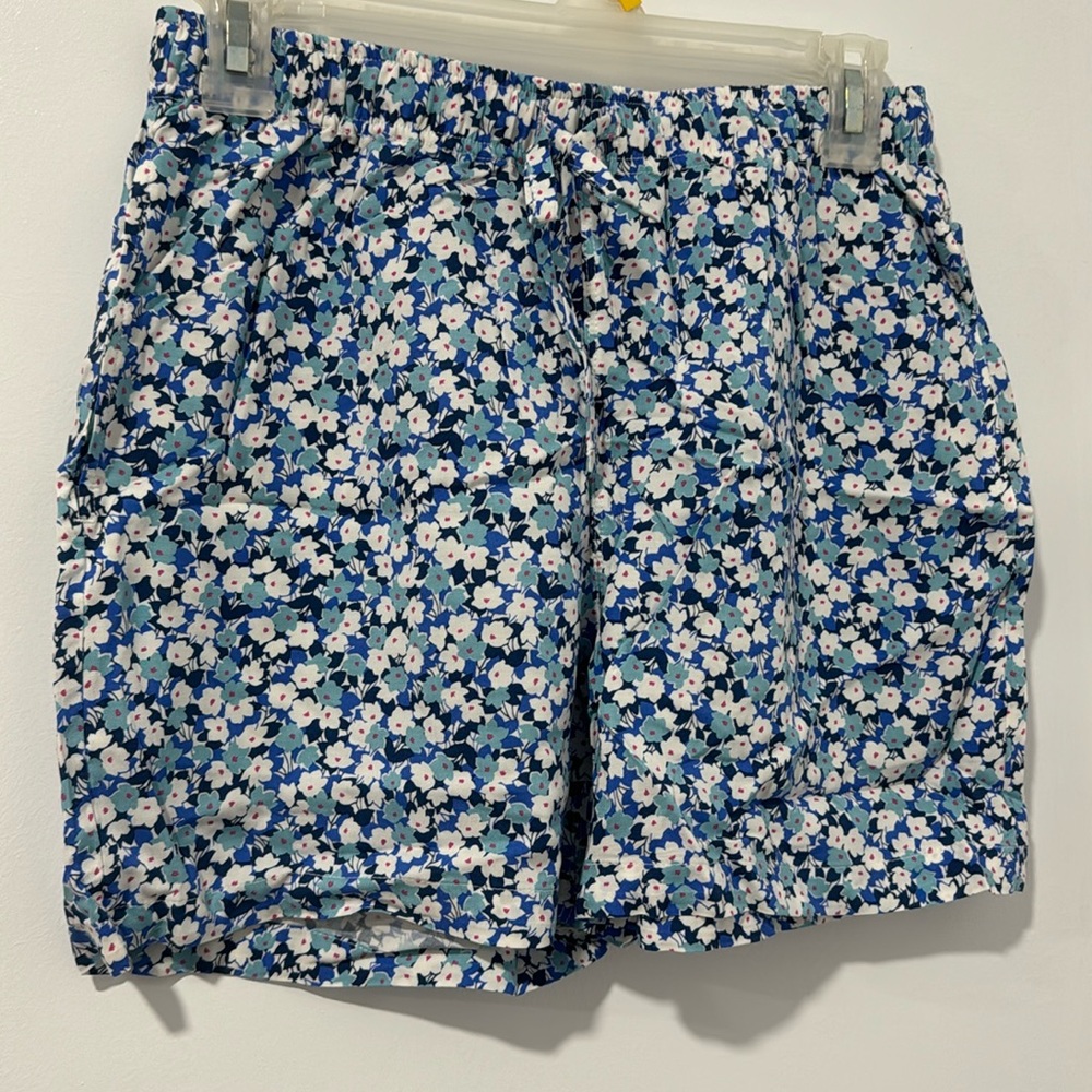 Flower Print Shorts